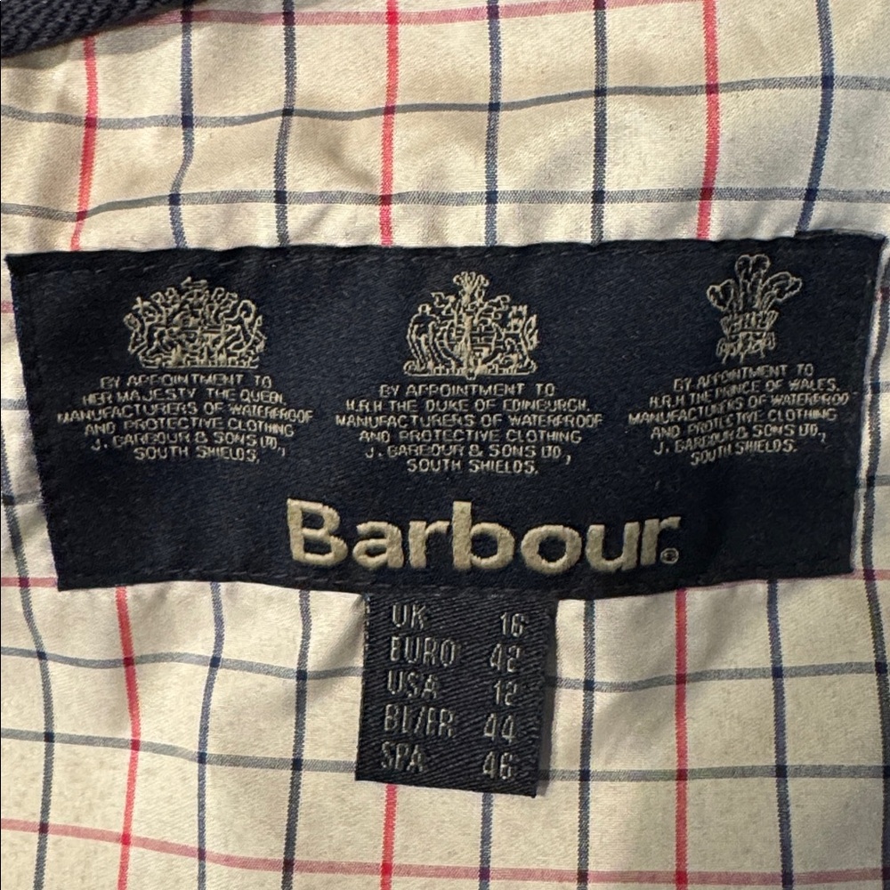 Barbour Black Quilted Vest Size 12 - Picture 2 of 10